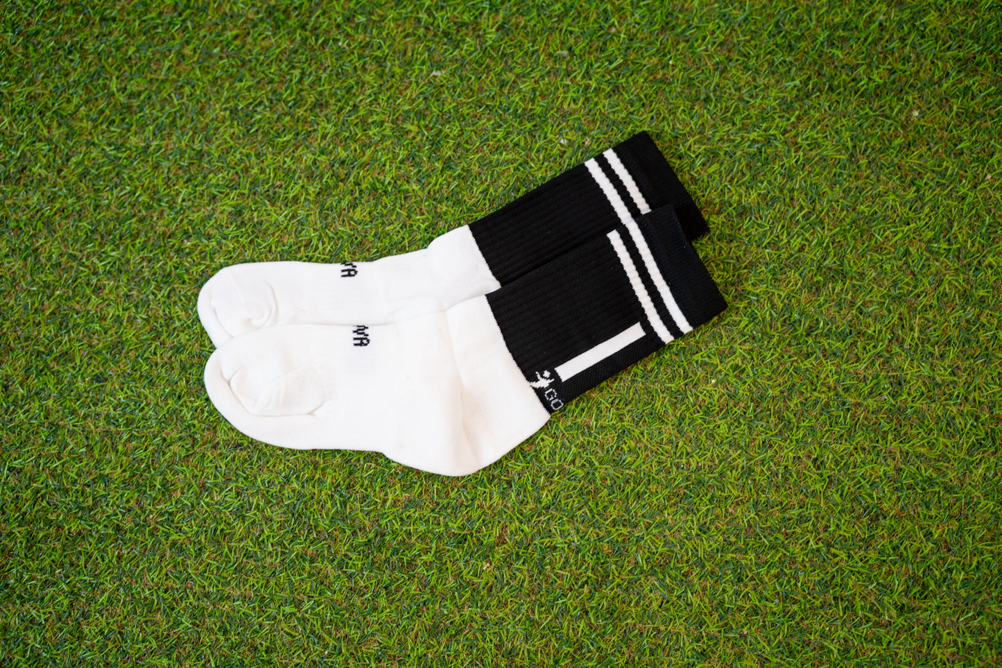 Black/White Socks