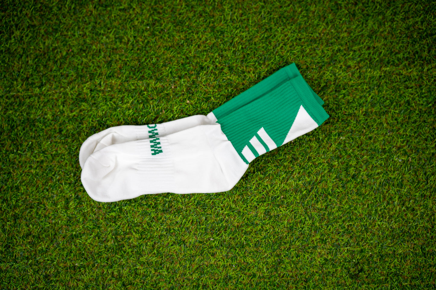 Green/White Sock