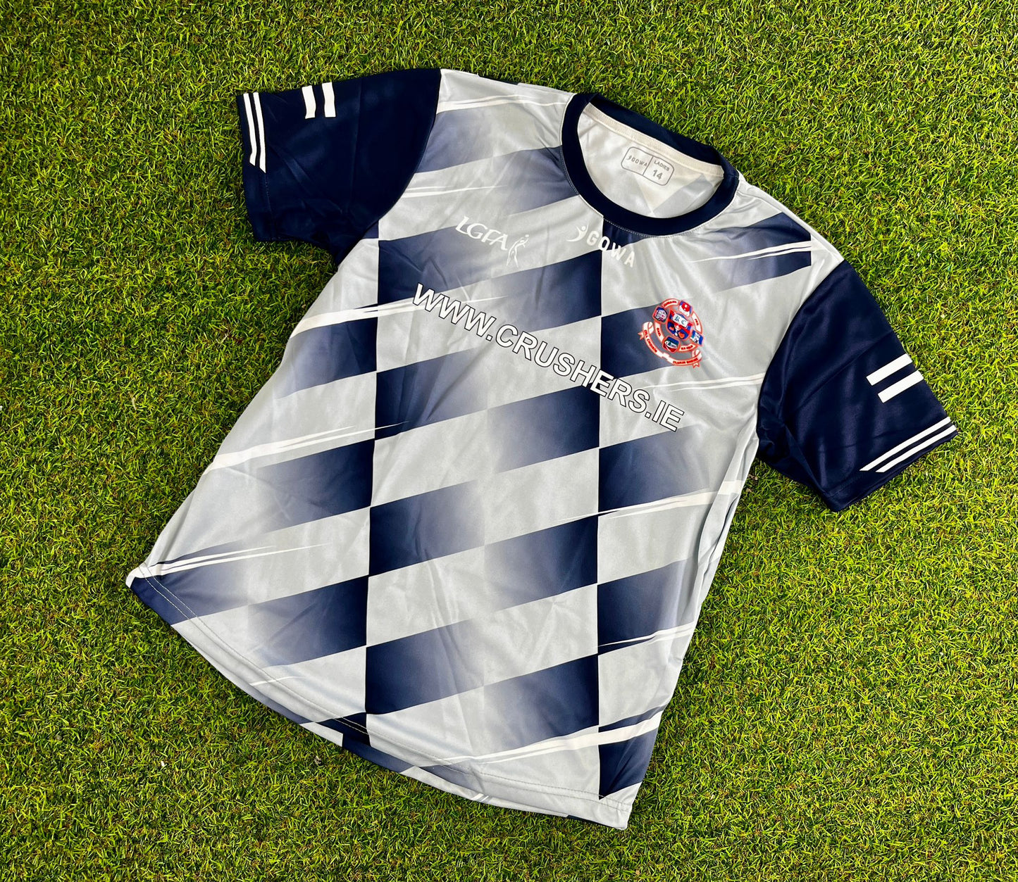 K/C Navy Silver Jersey
