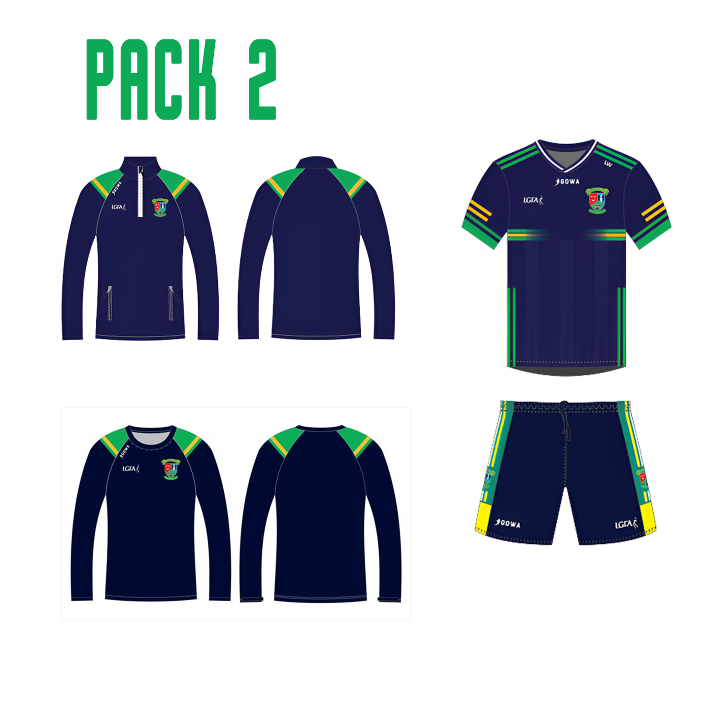 Menlough Skehana LGFA Pack 2 - Adults