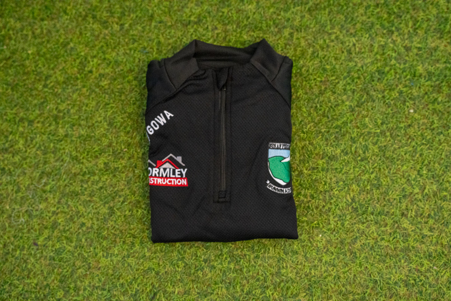Black 1/4 Zip
