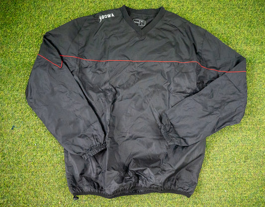 Windcheater (Black - Red piping)