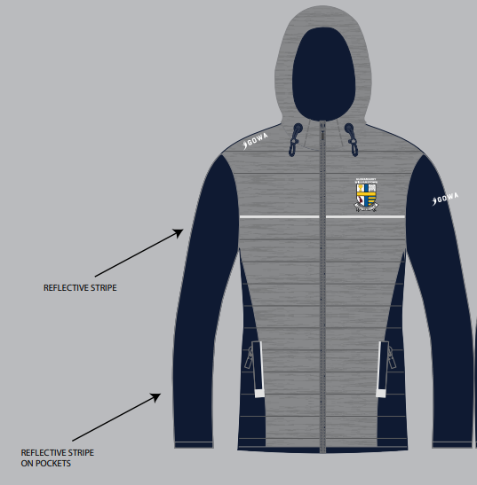 Glenamaddy / Williamstown LGFA Hybrid Jacket - Womens