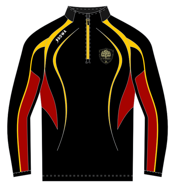 Cappakeel FC 1/4 zip - Womens