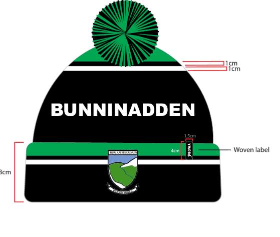Bunninadden GAA beanie hat