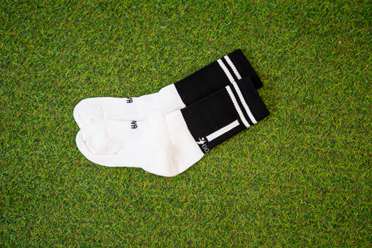 Black/White Socks