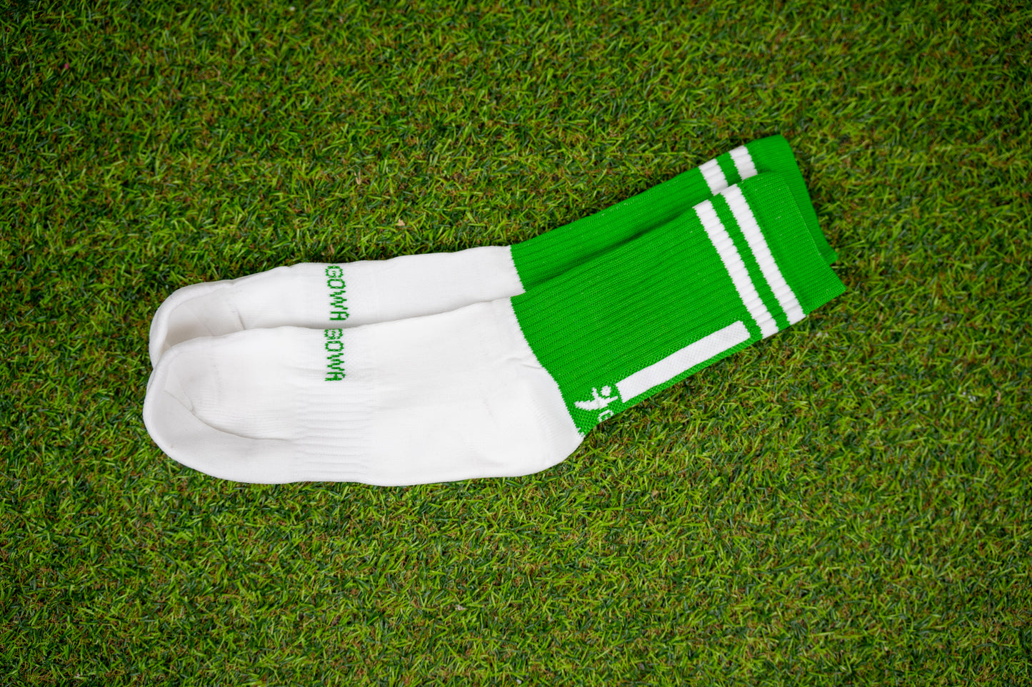 Green/White Sock
