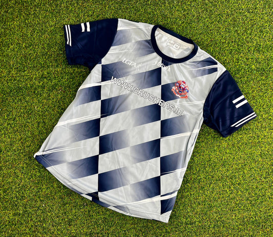 K/C Navy Silver Jersey