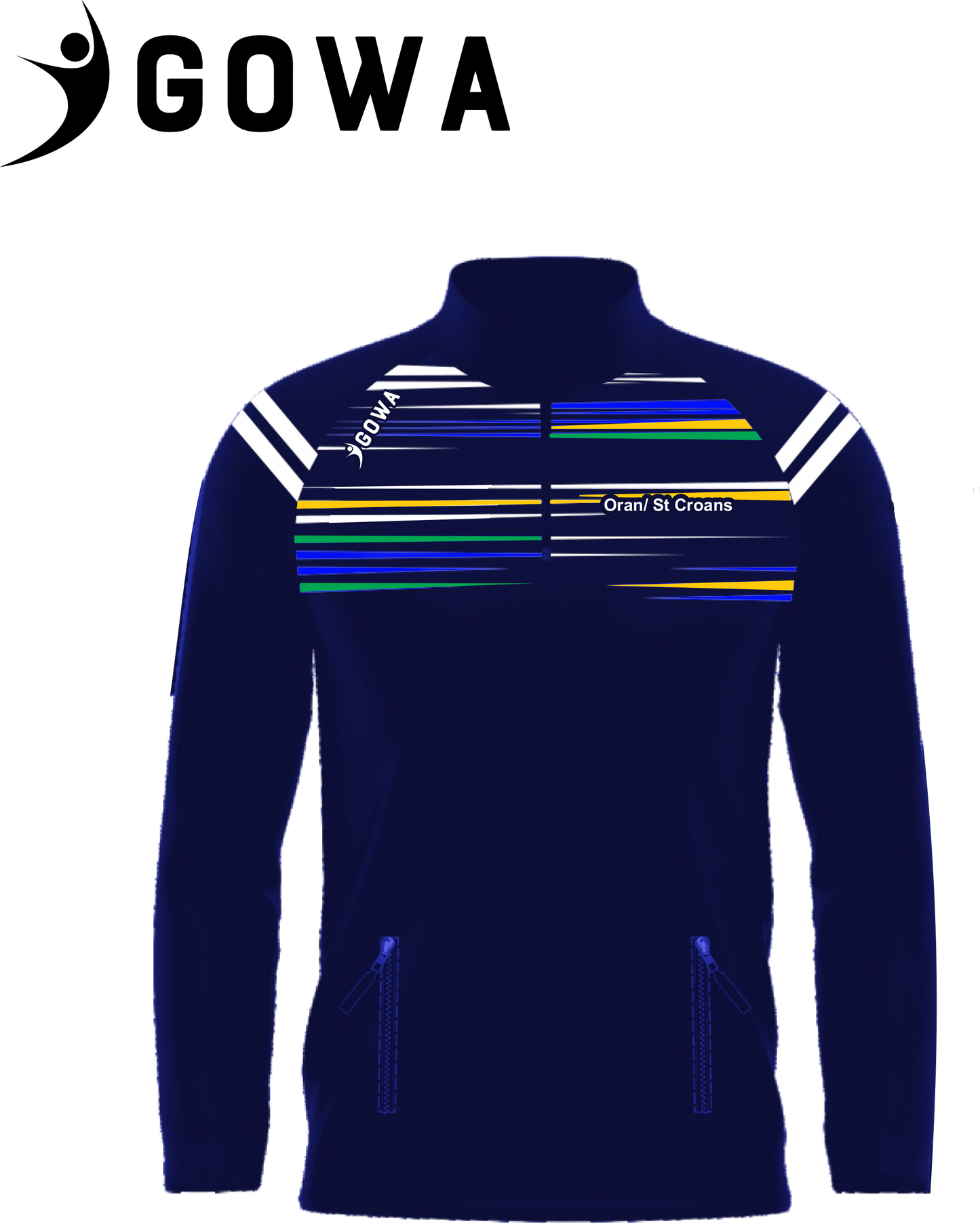 Oran / St Croans combination 1/4 zip - Mens