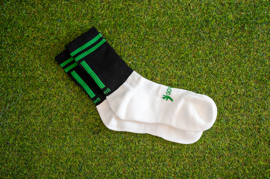 Black/Green Sock