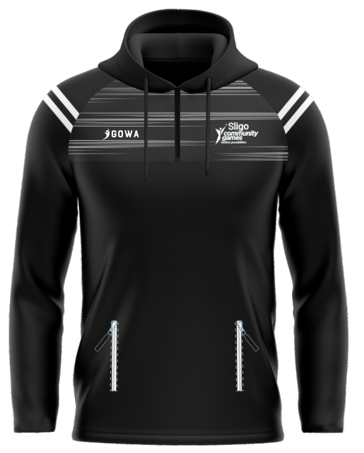 Sligo Community Games 1/4 zip hooded - Mens