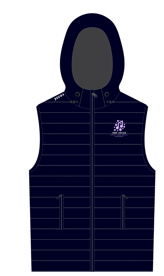 One Voice Vocal and Music Academy Gilet - Womens