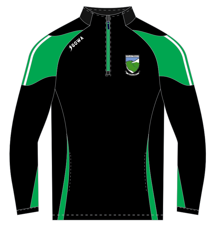 Bunninadden GAA Half-zip - Kids