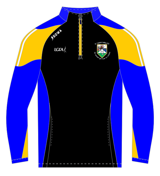 St Ciarans LGFA  1/4 zip - Womens