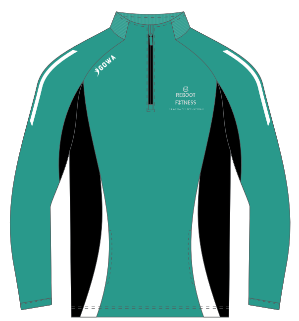 Reboot Fitness 1/4 zip - Kids