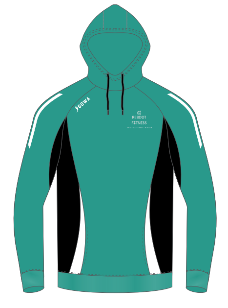 Reboot Fitness hoodie - Mens
