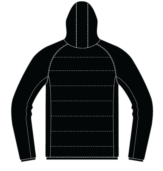St Ciarans LGFA Hybrid Jacket - Kids