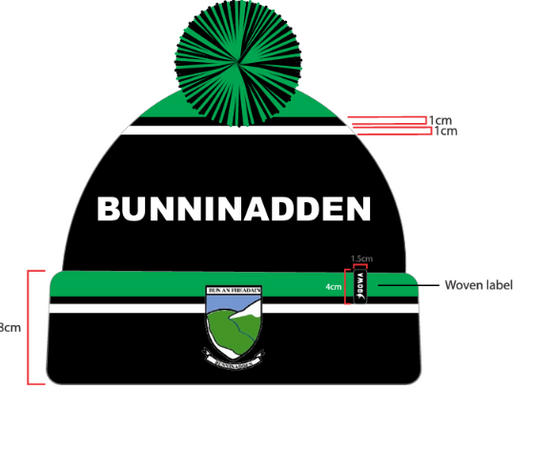 Bunninadden GAA beanie hat