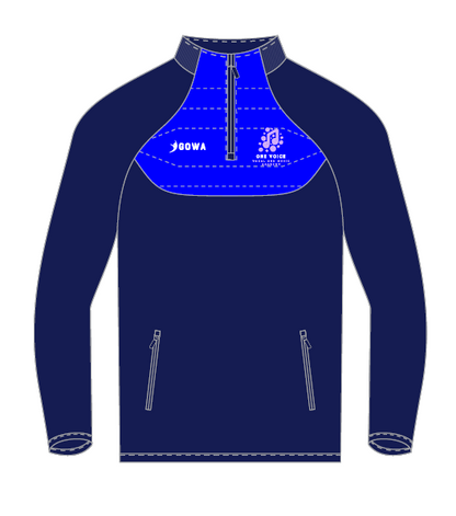 One Voice Hybrid zip top- Kids
