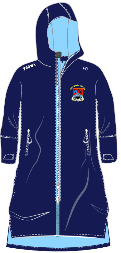 Kilkerrin United Dry Robe Jacket - Unisex