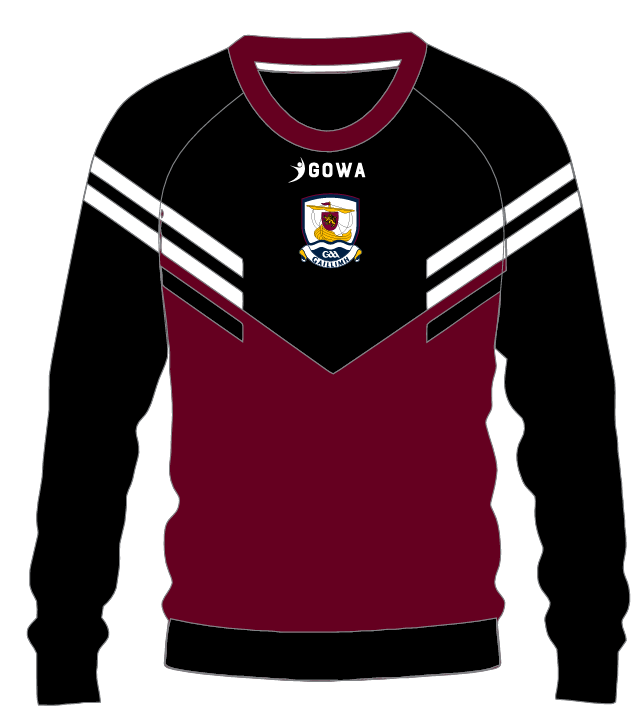 Galway LGFA Maroon Retro Crewneck