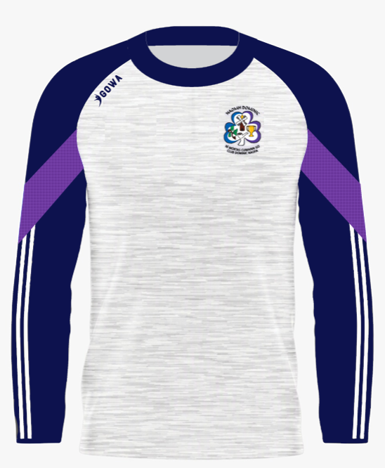 St Dominics lightweight Crewneck Purple
