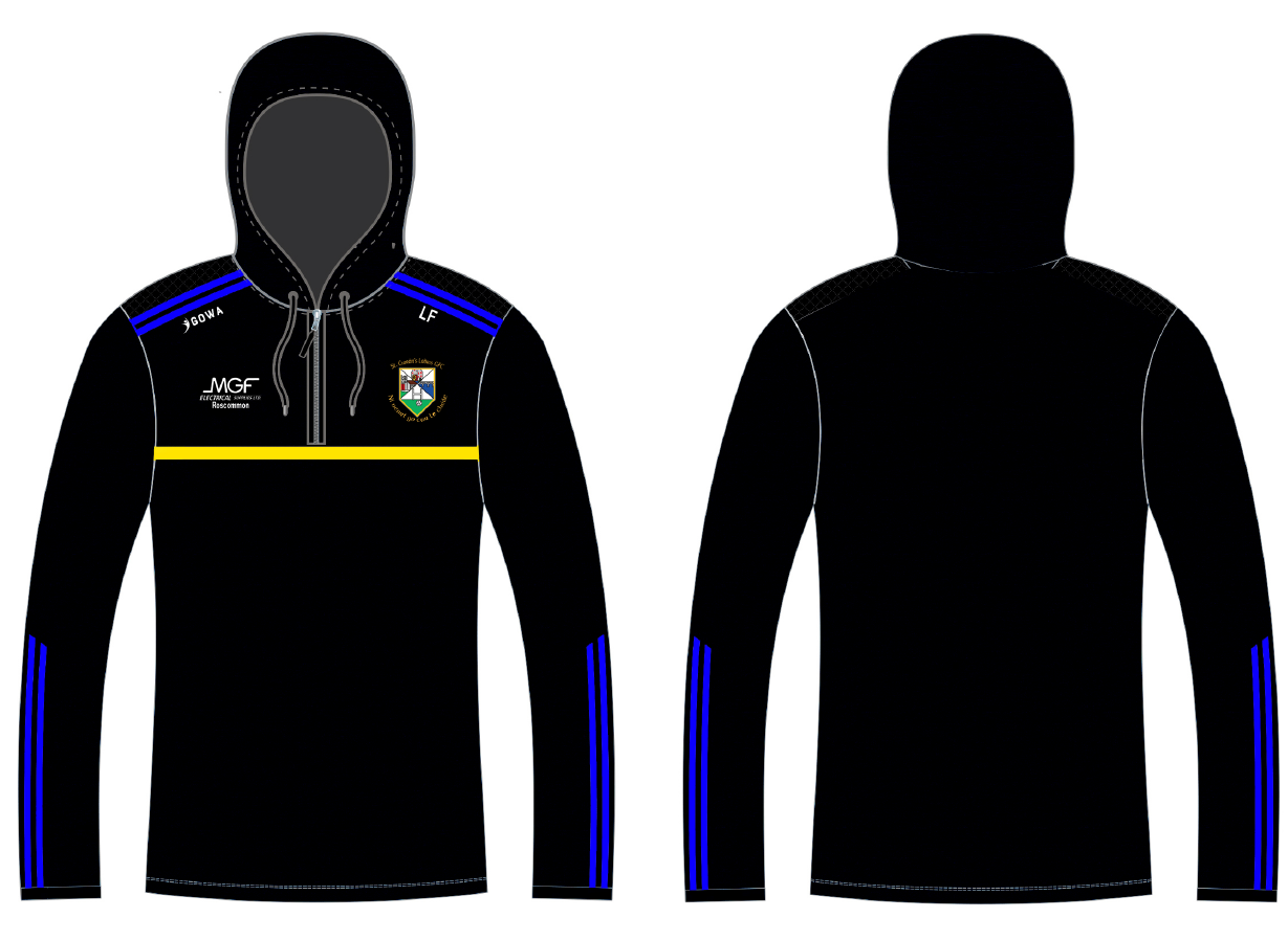 St Ciarans LGFA hooded zip 24 - Womens